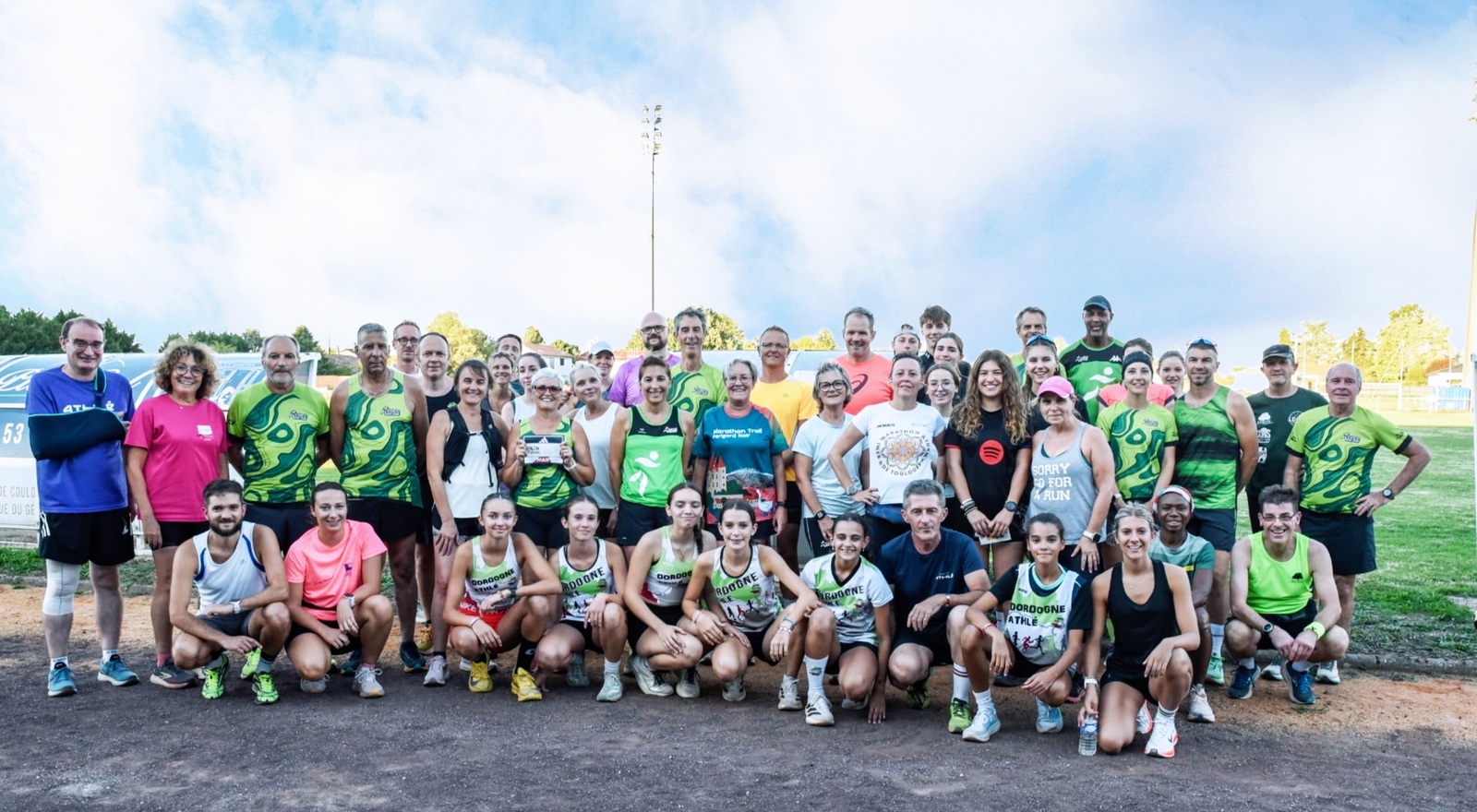 Le COCC Athlétisme et Dordogne Athlé réunis autour du RUN2K