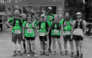 Avant le départ du Trail du SANCY 22-09-2019