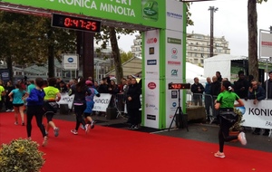 Patrice et Manon au Marathon Vert de Rennes (Bretagne) dimanche 27-10-2019