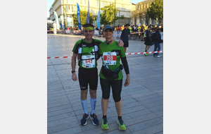 Finishers au marathon de Poitiers