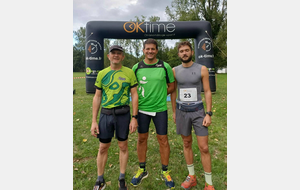 Podiums au Causse Trail de Savignac les Eglises