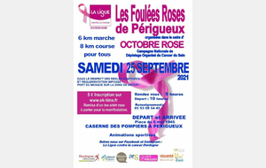 Les foulées roses de Périgueux
