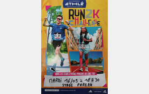 Entraînement RUN2K 