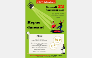 REPAS DANSANT &quot;ANNULE&quot;