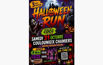 HALLOWEEN RUN 31-10-26 Inscriptions ouvertes