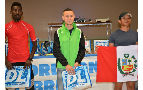 Podium pour FLORENT aprés une belle bagarre dans les derniers kilométres