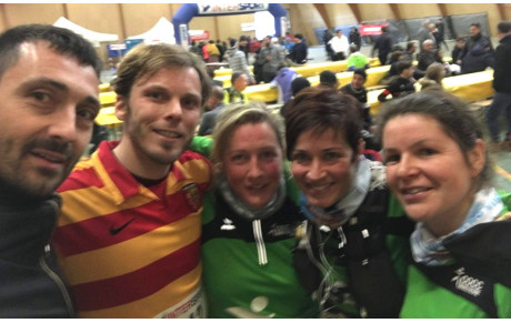 Podium pour Caroline et Yohann au Trail de Pécharmant