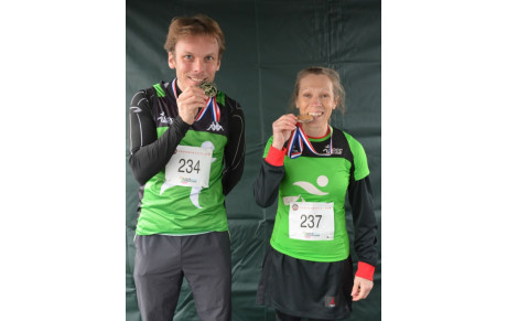 Remise de médailles pour Valérie et Yohan 