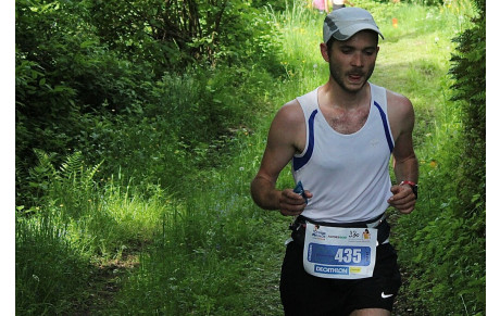 Trail des Myrtilles - Nicolas BOYER ce classe à la troisième place sur le 21km