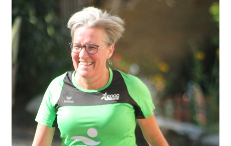 Christine 3iem M3 au Trail du pays du Châtaignier