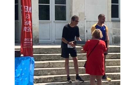 Patrice premier de sa catégorie à La Cavalcade de LOGNAC