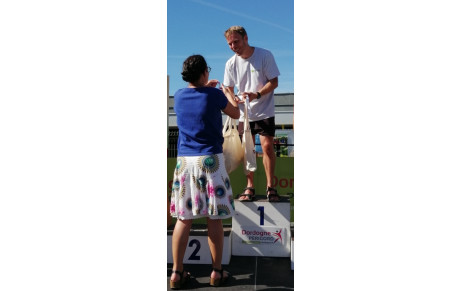 Podium pour Anaïs et Yohann 