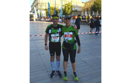 Finishers au marathon de Poitiers