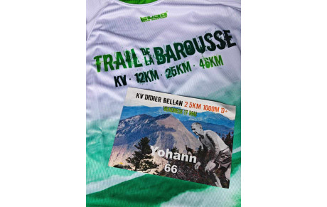 "Défi Biche" Trail de la Barousse pour Yohann (Hautes Pyrénées)