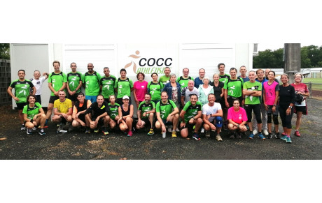 COCC Athlétisme c'est déjà la rentrée.