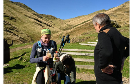 Belle performance de Laure sur le Ttutturru Trail 