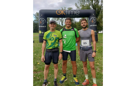 Podiums au Causse Trail de Savignac les Eglises
