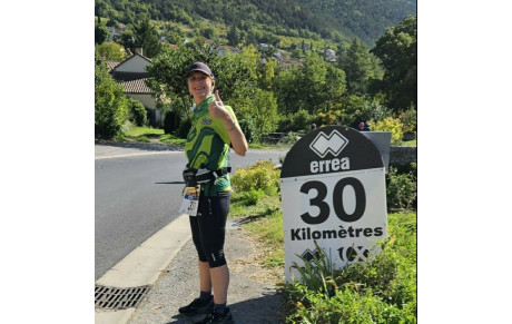 100 km de Millau pour Hélène